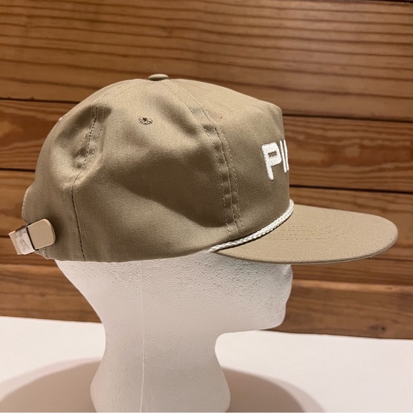 Ping by Karsten USA Trucker Hat Rope Vintage Beige Retro 90s 80s Golf Outdoor - Picture 2 of 7